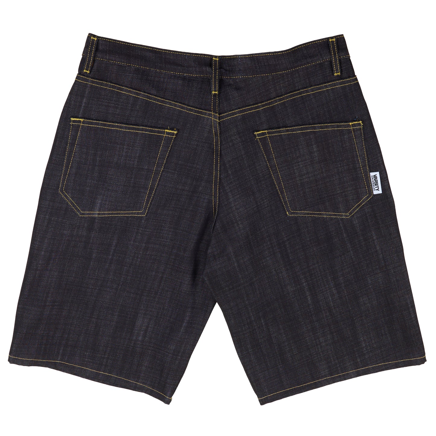 Varsity Raw Japanese Denim Shorts