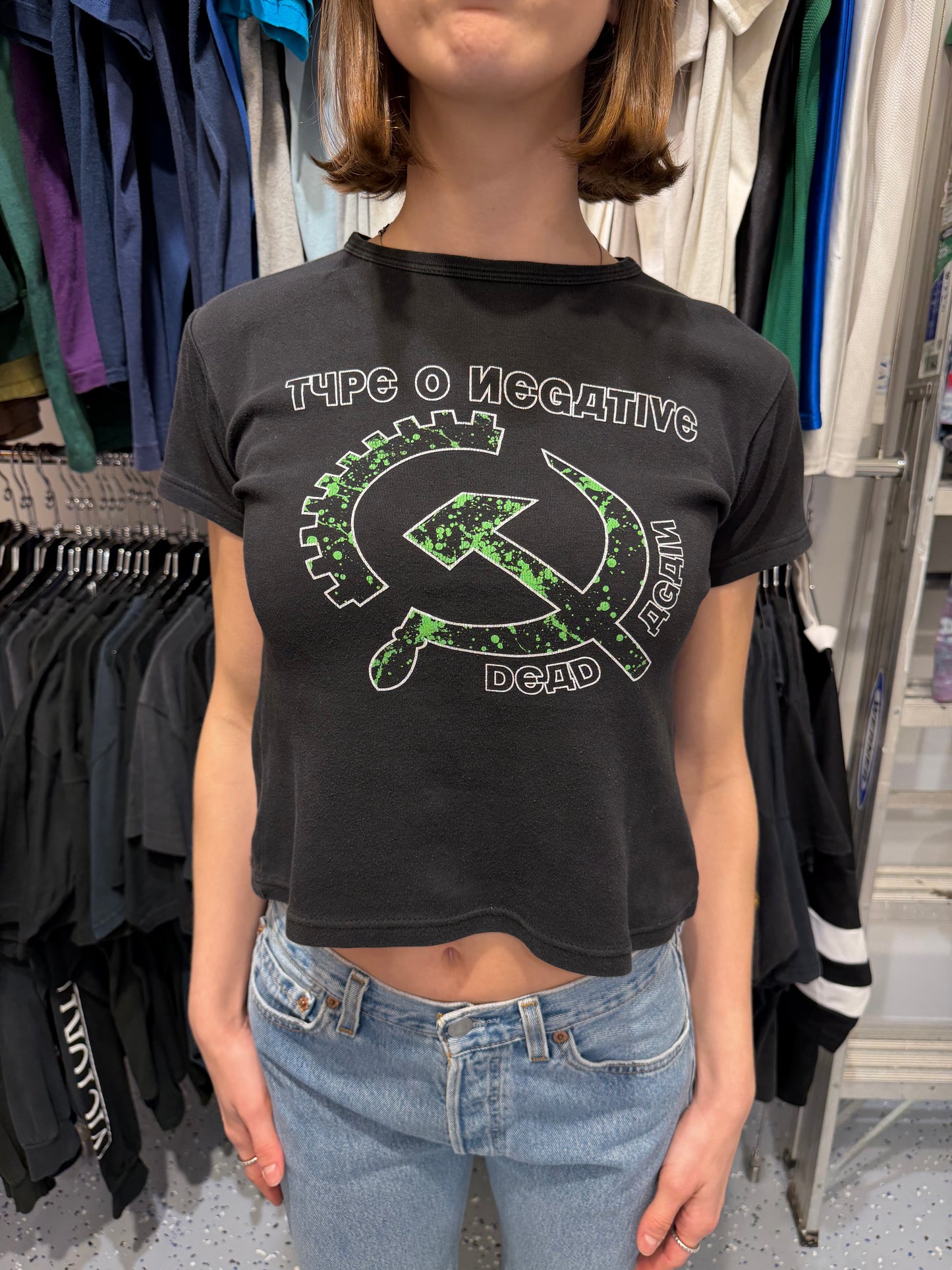 Type O Negative Dead Again Babydoll T Shirt