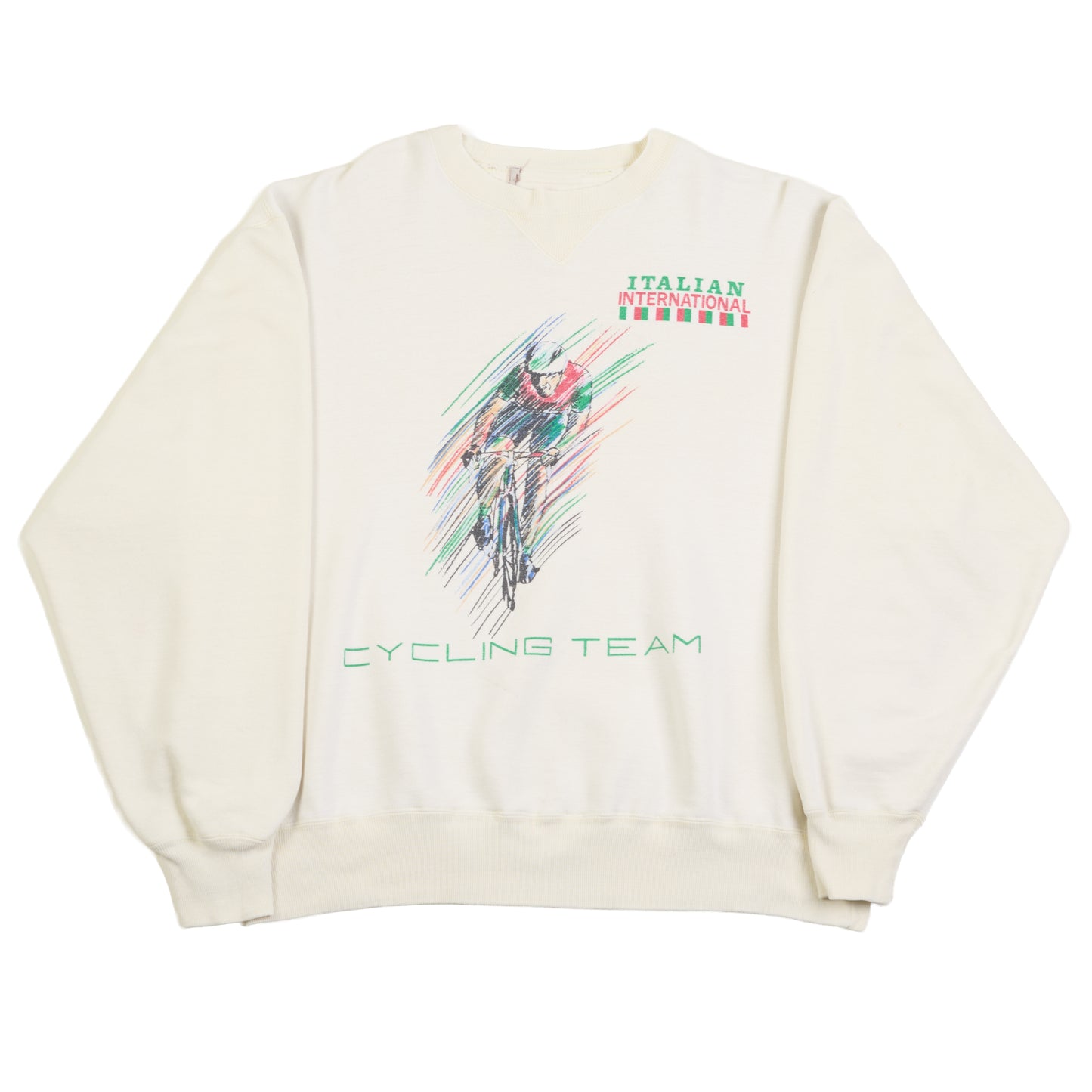 Italian International Cycling Team Crewneck Sweatshirt