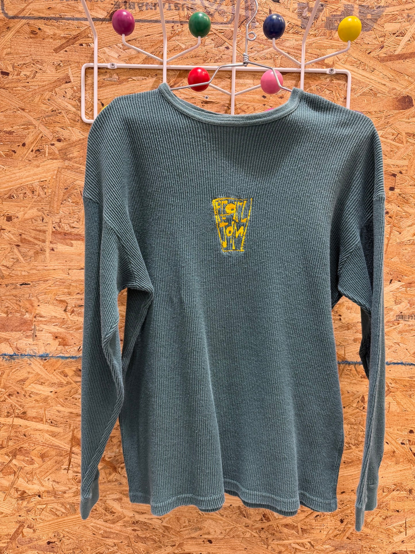 Pearl Jam Embroidered Thermal T-Shirt