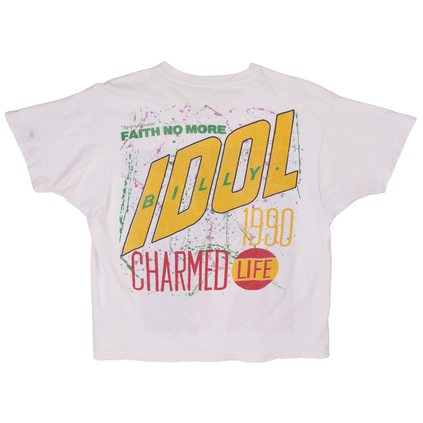 Billy Idol Faith No More Tee