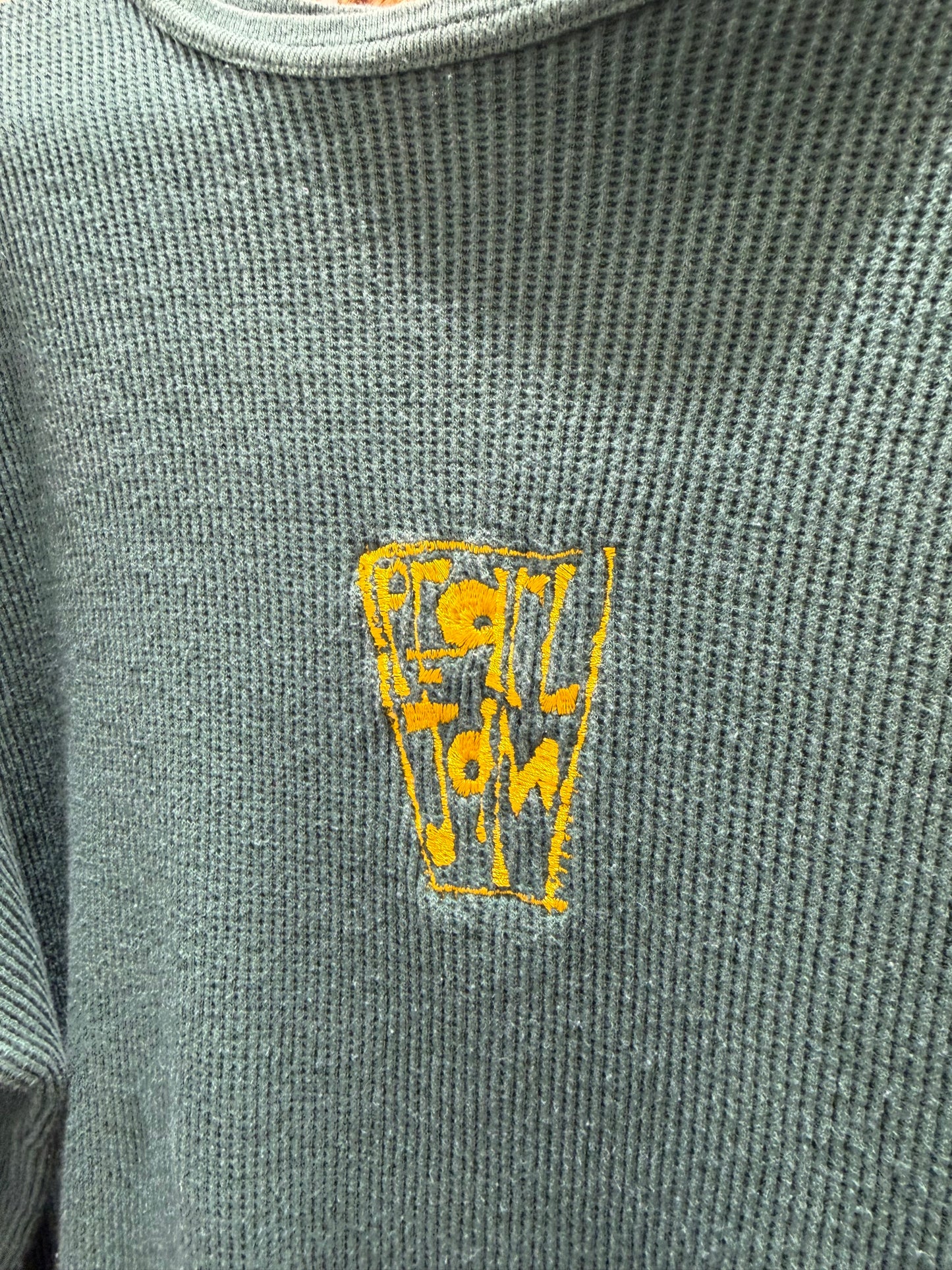 Pearl Jam Embroidered Thermal T-Shirt