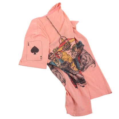 70’s Ace of Spades Old West Poker Scene Tee