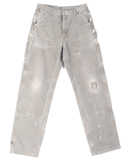 Carhartt Grey Double Knee Work Pants