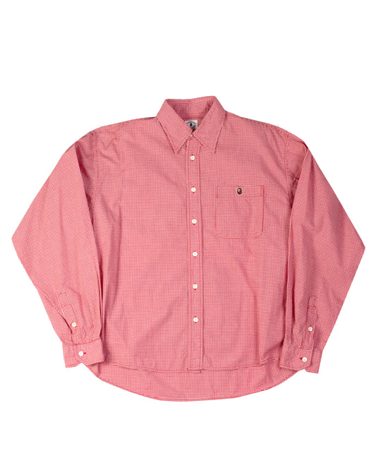 BAPE Plaid Button Down Shirt