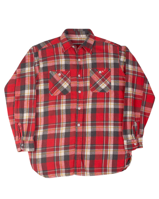 50's Woven Red Gusset Flannel