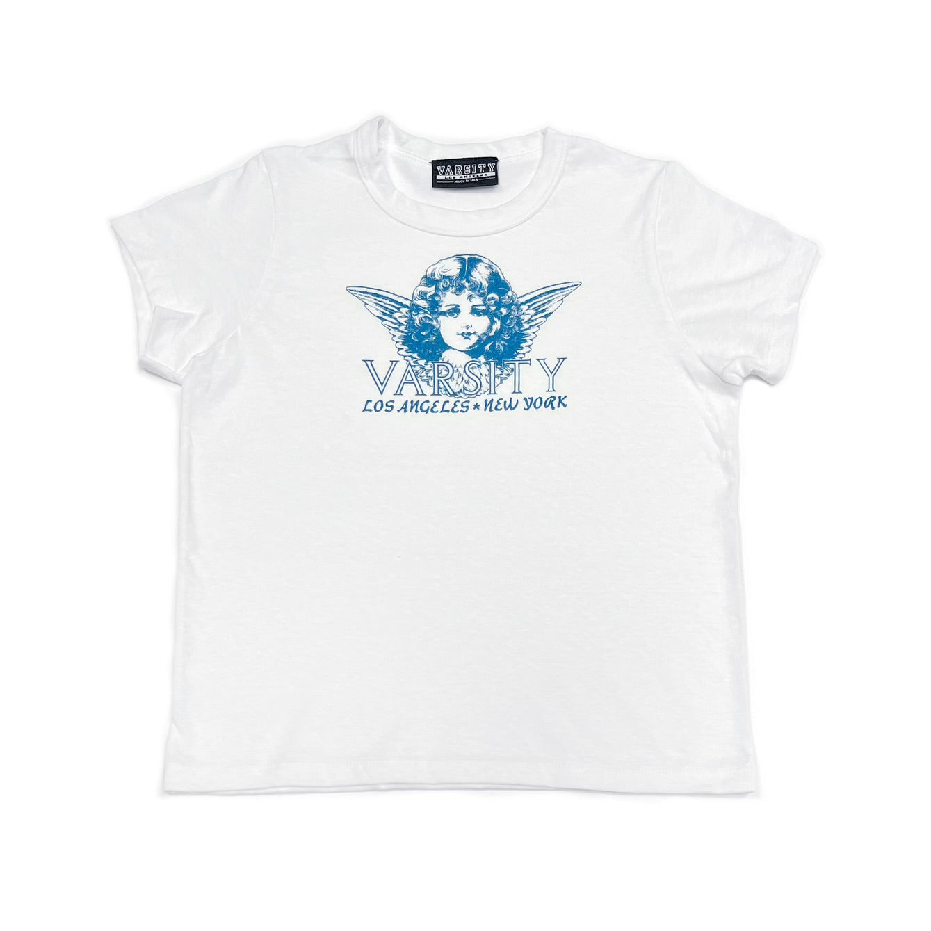 Varsity Cherub Babydoll Tee