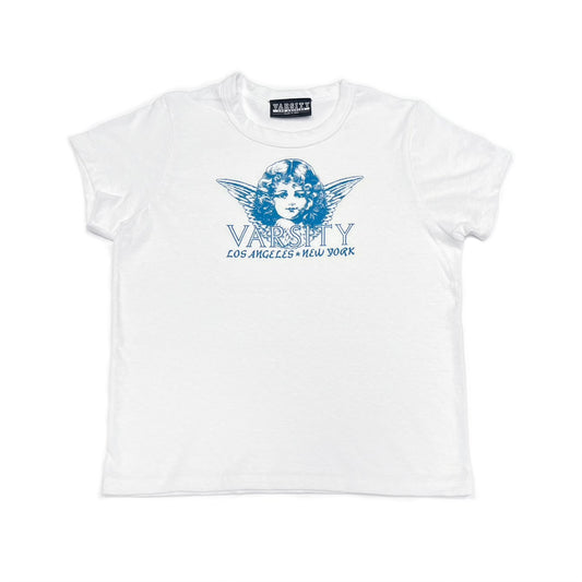 Varsity Cherub Babydoll Tee