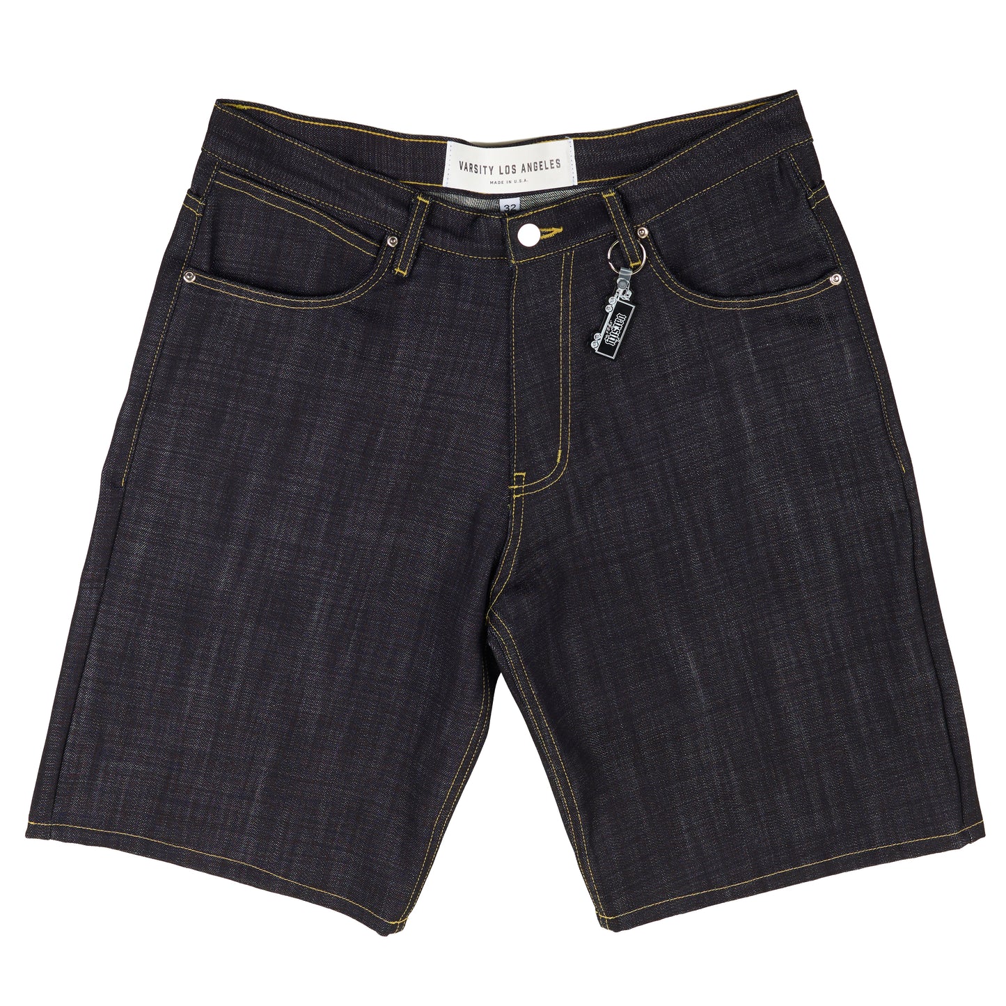 Varsity Raw Japanese Denim Shorts