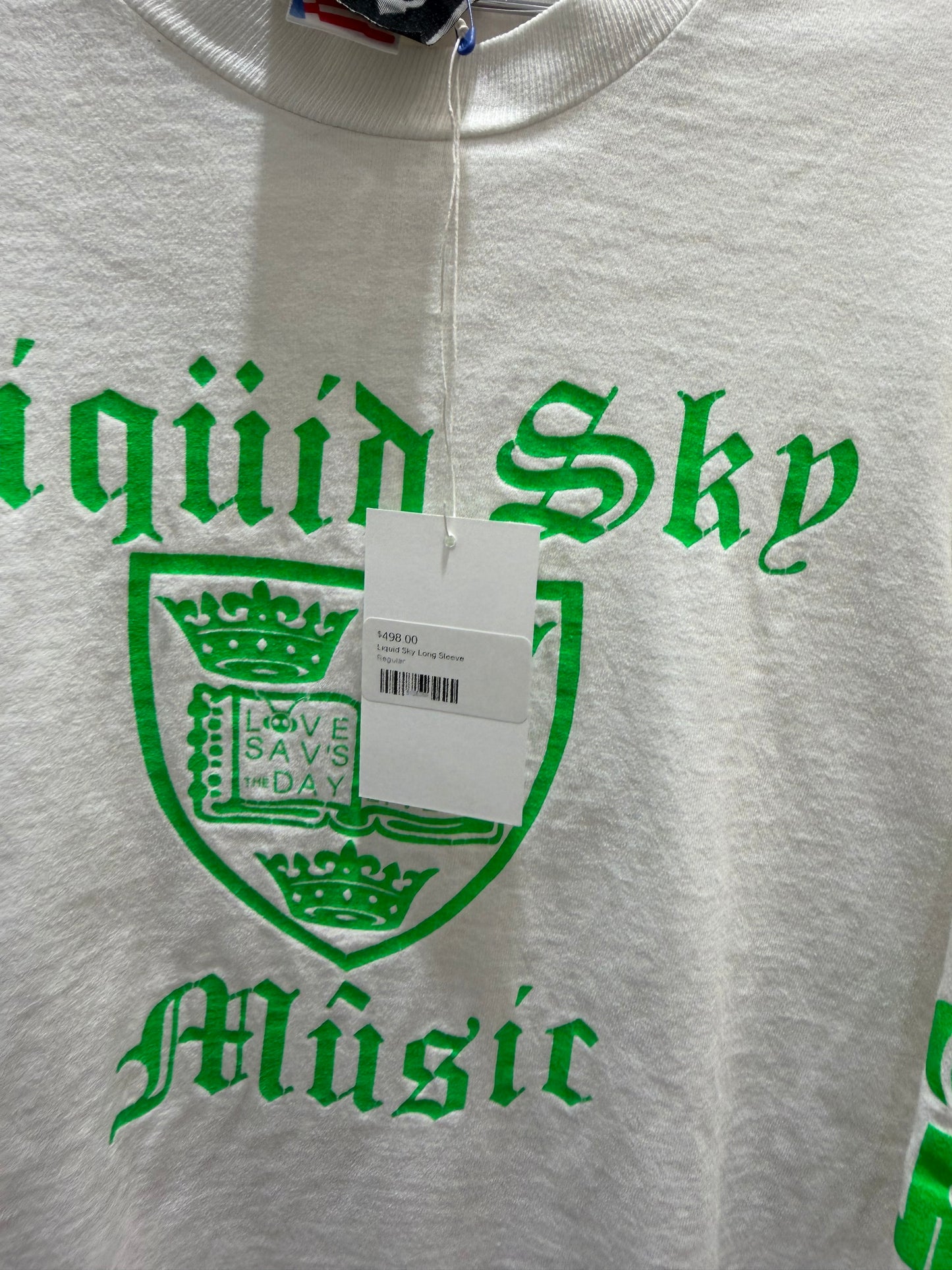 Liquid Sky Music Saves Lives T-Shirt (90’s)