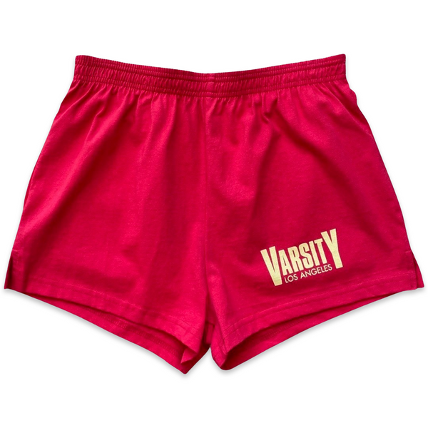 Varsity Los Angeles Cheer Shorts Red