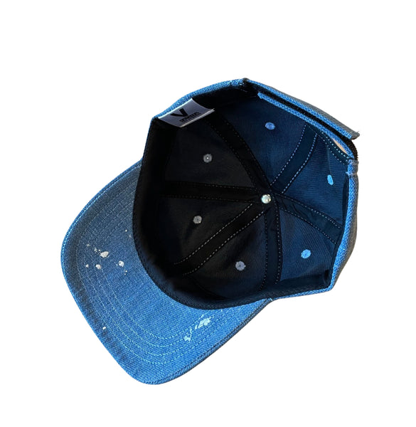 Varsity Los Angeles Herringbone Denim Dropcloth Low Pro Cap