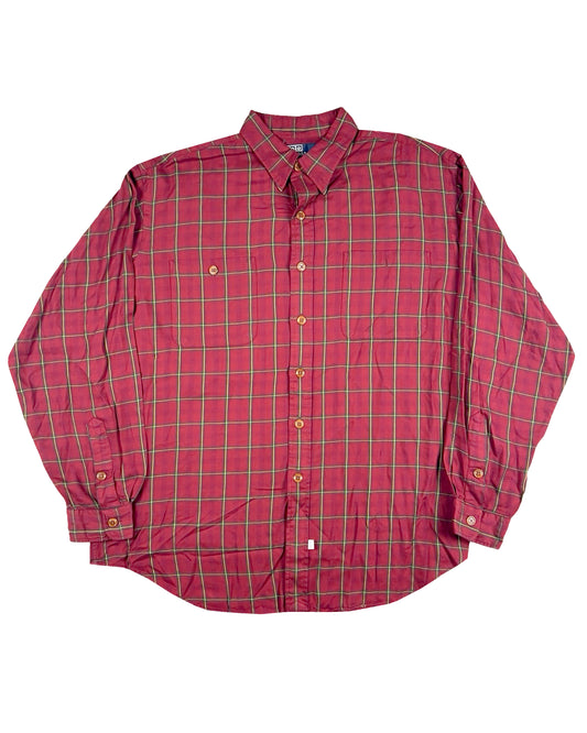 Ralph Lauren Polo Plaid Rayon Shirt