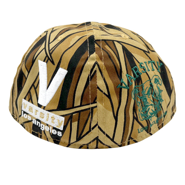 Varsity Los Angeles Cattail Camo Embroidered Fitted Cap
