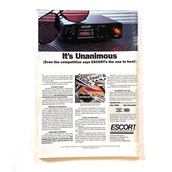 Porsche Panorama October 1985