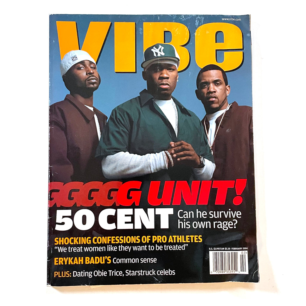 Vibe Magazine w/ G Unit February 2004