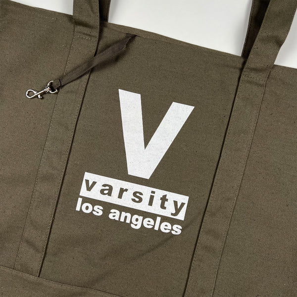 Varsity Los Angeles Olive Tote.