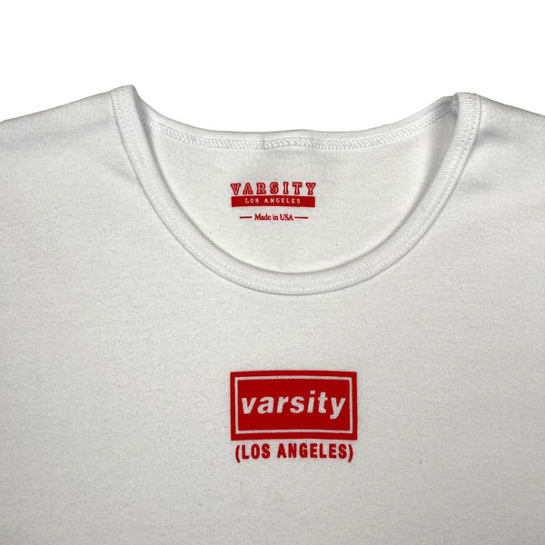 Varsity Los Angeles Mini Logo Babydoll Tee